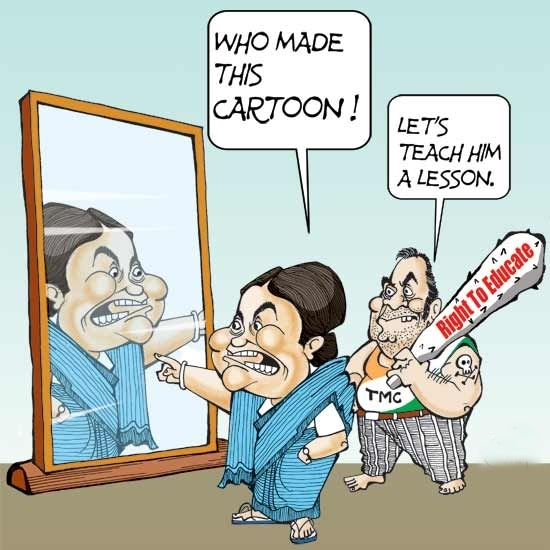 Best of Mamata Banerjee cartoons: Take a look and get a good laugh, funny cartoon picture image on news related to politician Mamata   Banerjee.
